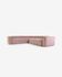 Blok 4-seater corner sofa in pink corduroy 290 x 290 cm