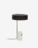Phant table lamp in metal and marble