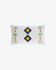Itri 100% cotton multi-colour rhombus cushion cover white 30 x 50 cm