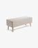 Beige Dyla bench 111 cm