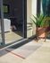 Catiana PET brown striped mat 60 x 90 cm