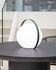 Dinesh table lamp with black steel flex