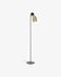 Natsumi metal and wood floor lamp