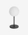 Outdoor Dinesh table lamp in black steel