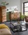 Blackhill black square coffee table 80 x 80 cm