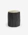 Black Filip side table Ø 35 cm