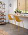 Yellow Quinby stool height 75 cm