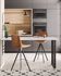 Brown Zeva barstool height 65 cm