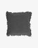 Shallow grey cushion cover 45 x 45 cm