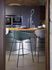 Turquoise velvet Yvette barstool height 65 cm