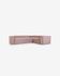 Blok 4-seater corner sofa in pink corduroy 320 x 230 cm