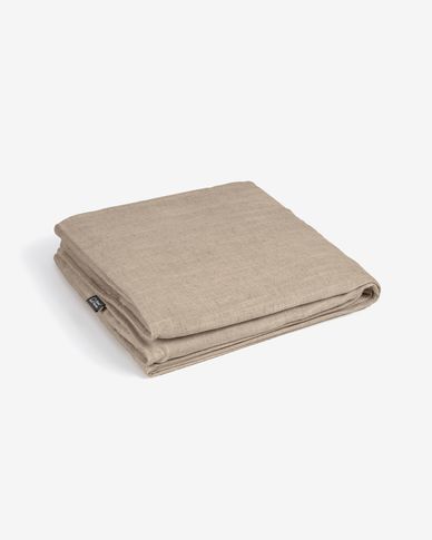 Blok 2 seater sofa in cover in beige linen