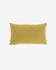 Mustard-yellow Nedra cushion cover 30 x 50 cm