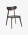 Safina chair in ash veneer and solid rubber wood.