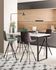 Dark brown Zeva barstool height 65 cm