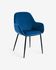 Armchair Konna blue velvet